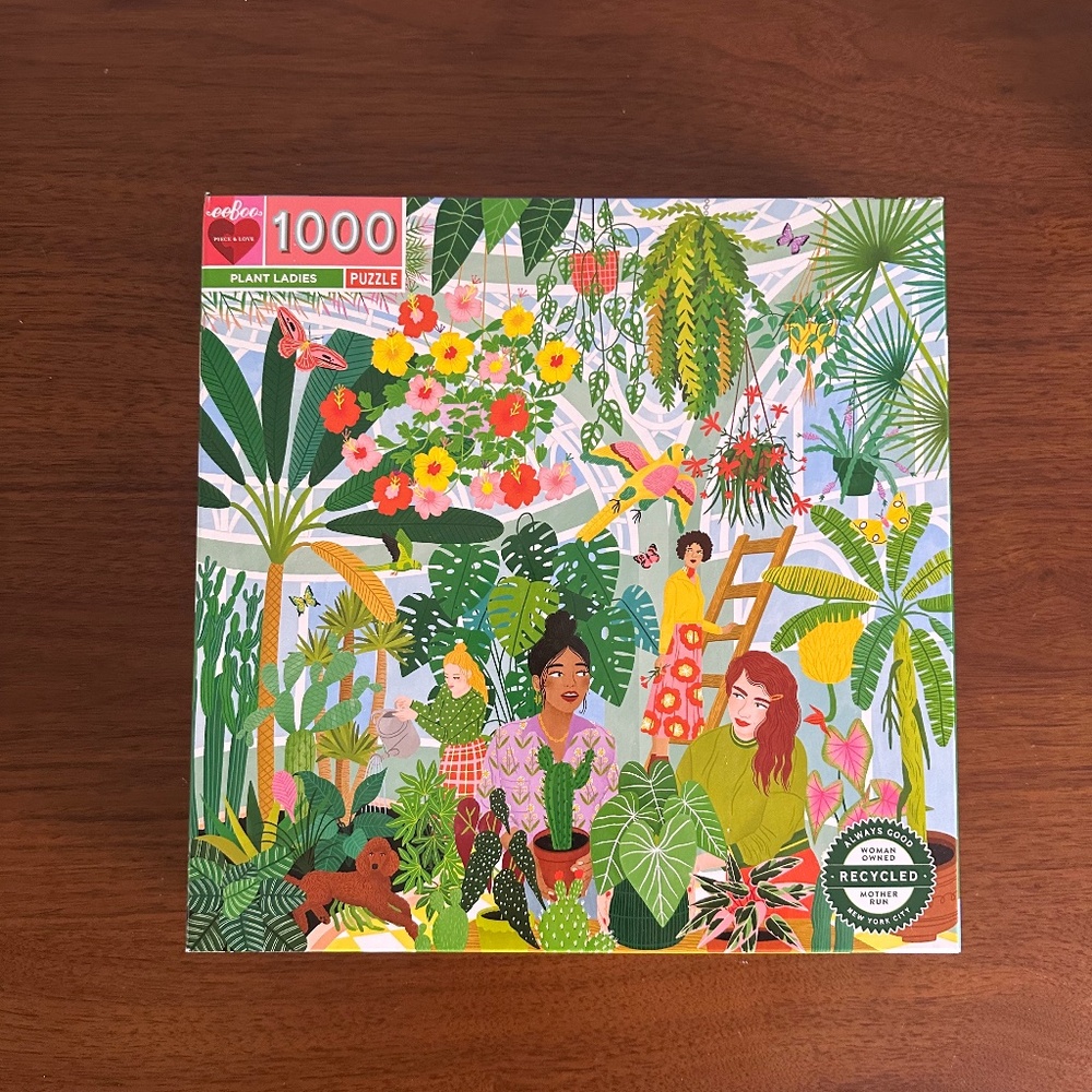 Plant Ladies 1000 pcs Puzzle eeBoo
